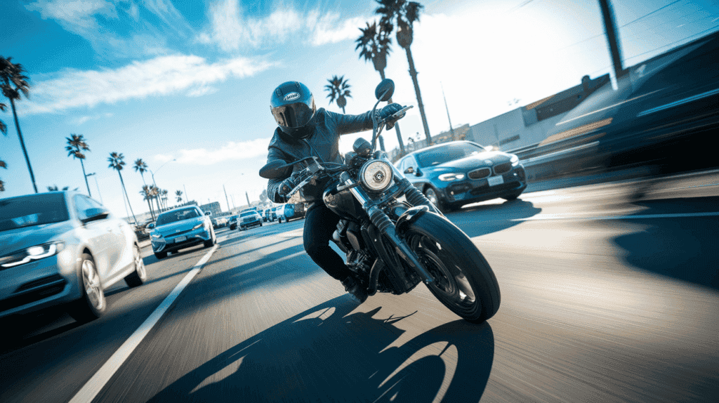 does California allow lane splitting